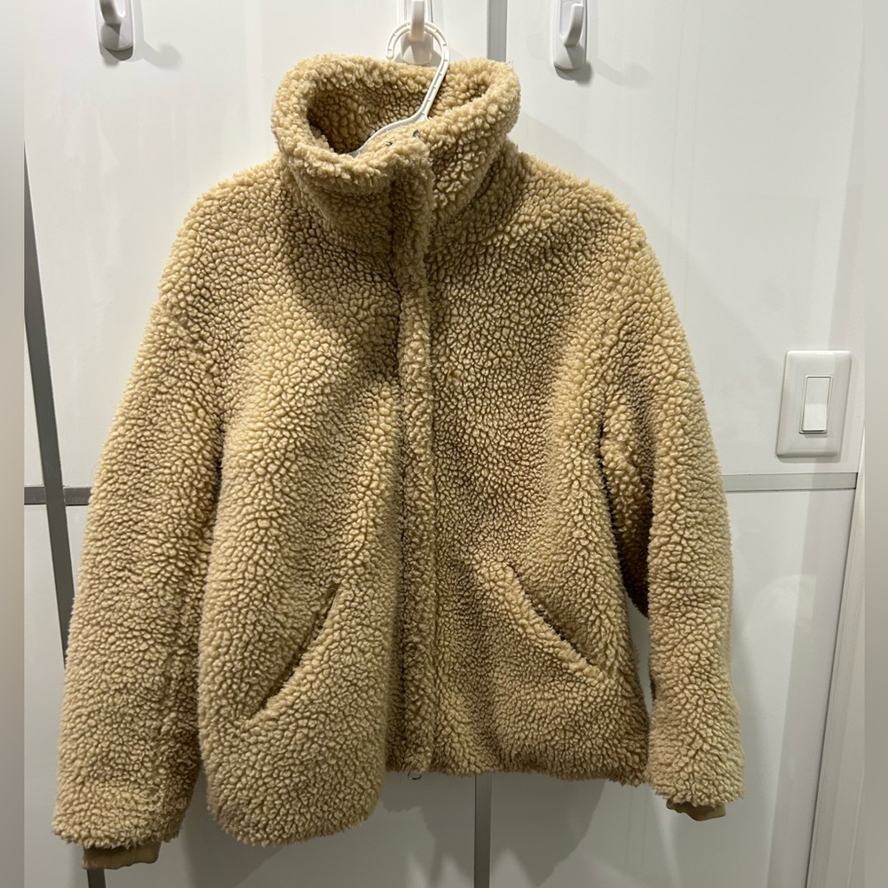 H&M Tan Sherpa Jacket